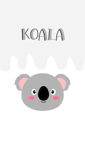 [LINE着せ替え] Simple Pretty Koala Theme(jp)の画像1