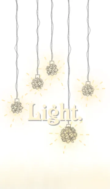 [LINE着せ替え] Light .の画像1