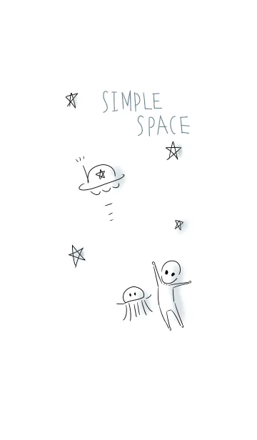 [LINE着せ替え] シンプル 宇宙の画像1