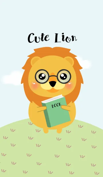 [LINE着せ替え] I'm Cute Lion Theme(jp)の画像1