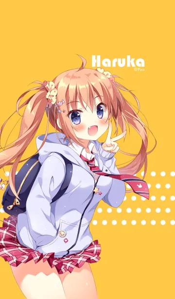 [LINE着せ替え] ぱん「晴夏ちゃん」の画像1