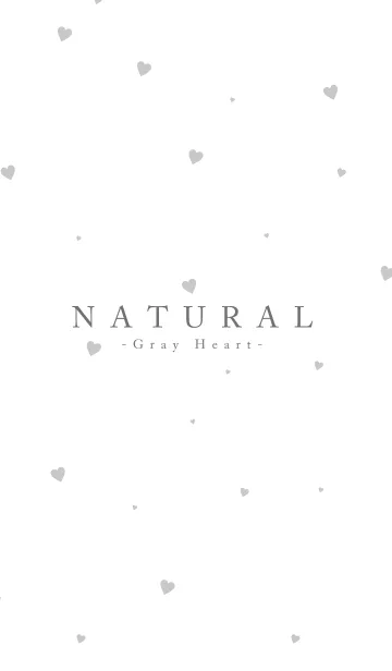 [LINE着せ替え] オトナノハート -Gray-の画像1