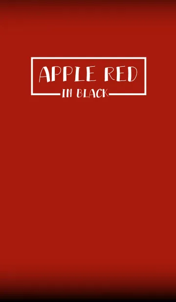 [LINE着せ替え] Apple Red and Black theme Vr.2(jp)の画像1