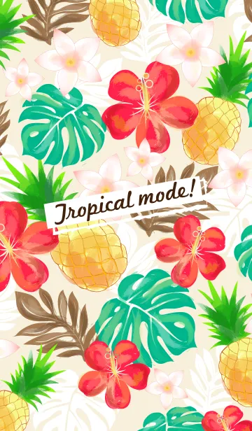 [LINE着せ替え] Tropical mode！の画像1