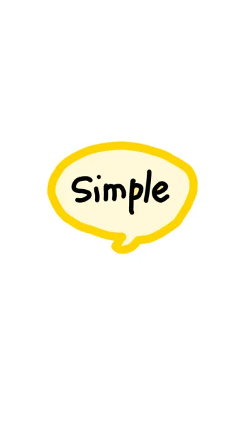 simple【きいろ】の着せ替えメイン画像