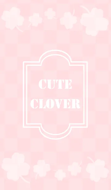 [LINE着せ替え] Cute cloverの画像1