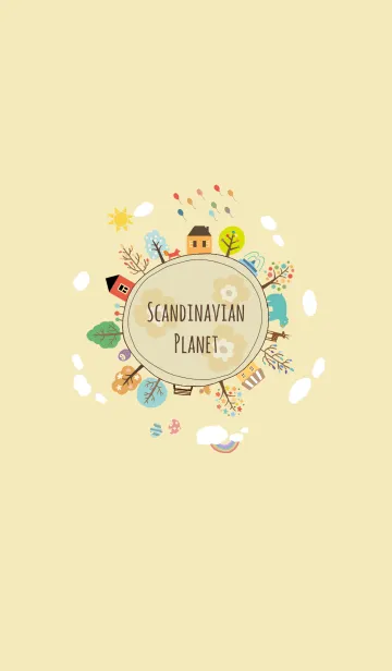 [LINE着せ替え] ★北欧風の惑星☆の画像1