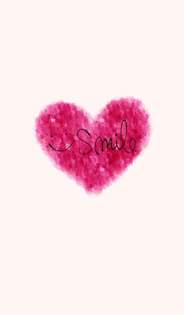 [LINE着せ替え] 大人スマイルと赤いハート30の画像1