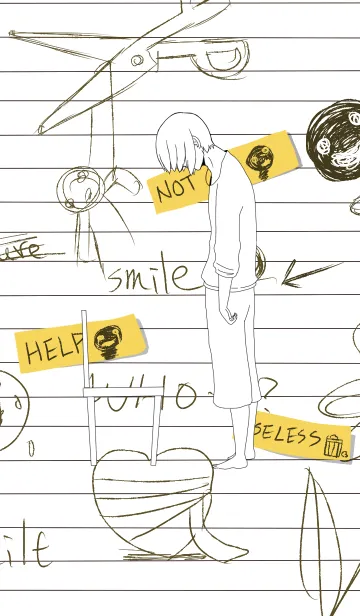 [LINE着せ替え] 憂鬱な日の画像1