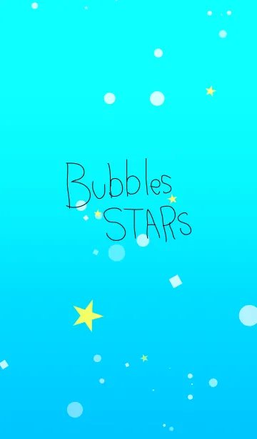 [LINE着せ替え] Bubbles Stars オトナ☆キラキラの画像1