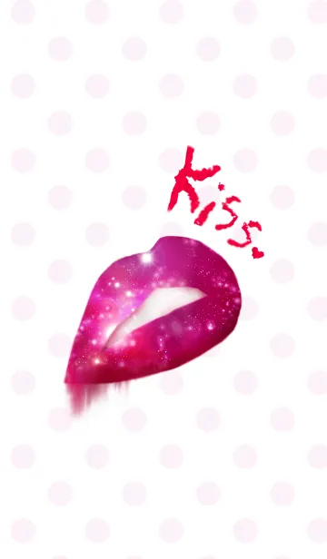 [LINE着せ替え] ♥KISS LIPS6♥の画像1