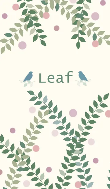 [LINE着せ替え] Green Leaf 4の画像1