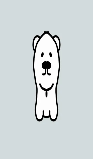 [LINE着せ替え] New Cute Polar bearの画像1