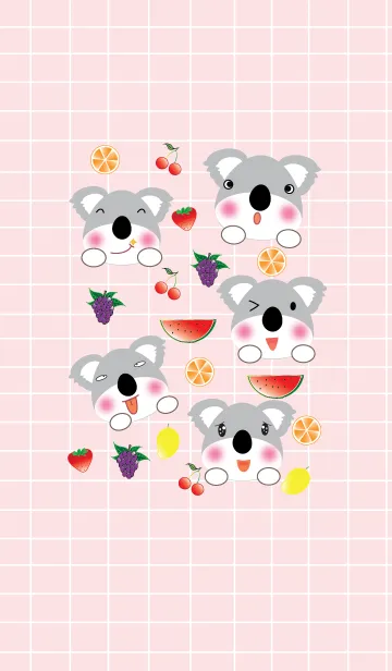 [LINE着せ替え] Cute Koala theme v.5 (JP)の画像1