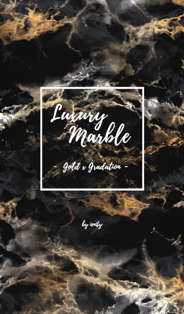 [LINE着せ替え] Gold x Marble - オトナマーブル #001の画像1