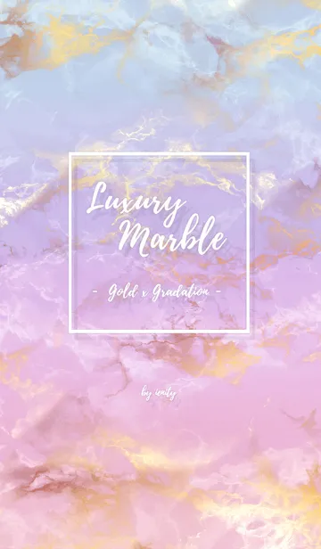 [LINE着せ替え] Gold x Marble - オトナマーブル #004の画像1