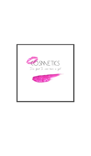 [LINE着せ替え] 大人のCosmetics -plum pink Rouge-の画像1