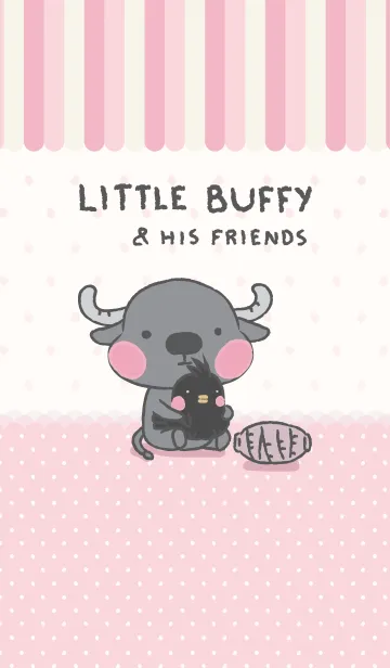 [LINE着せ替え] Little Buffy ＆ his friends (JP-Blacky) 2の画像1