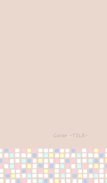 Color -TILE- 10の着せ替えメイン画像