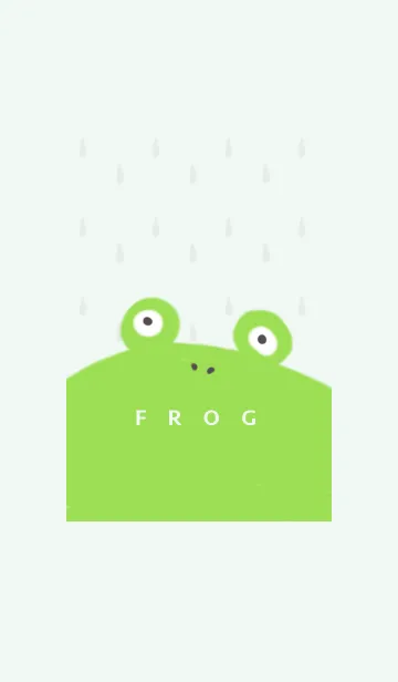 [LINE着せ替え] 雨カエルの画像1