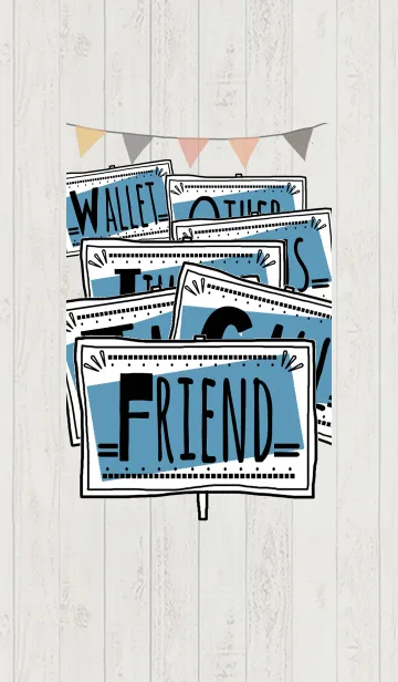 [LINE着せ替え] オトナ可愛い＊シンプルロゴきせかえの画像1