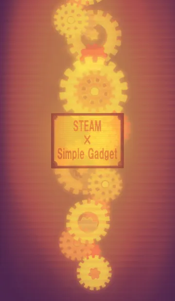 [LINE着せ替え] STEAM×Simple Gadgetの画像1