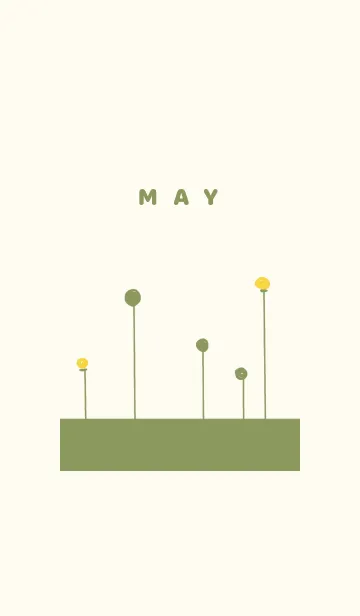 [LINE着せ替え] 五月の画像1