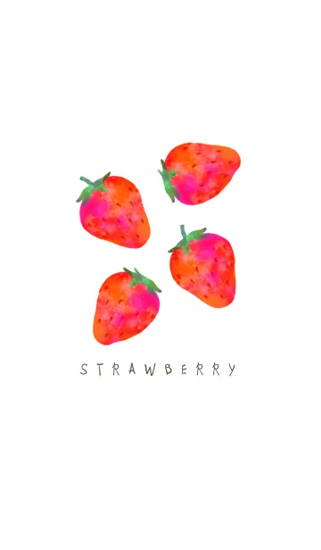 [LINE着せ替え] オトナかわいい苺の画像1