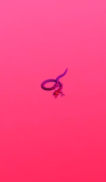 [LINE着せ替え] 大人のピンクレッド龍の画像1