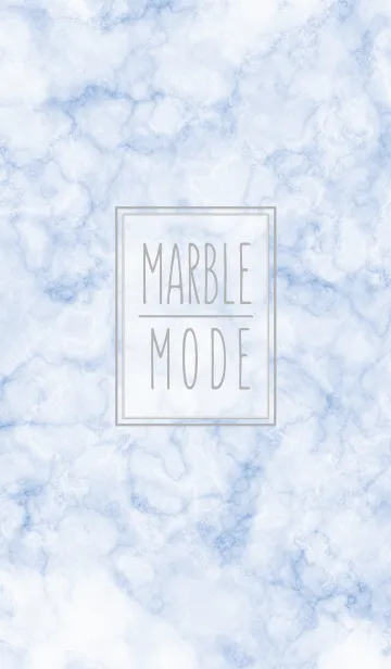 [LINE着せ替え] Marble mode Blue～大人の大理石の画像1
