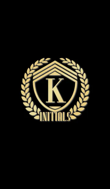 [LINE着せ替え] 大人のInitials 5 "K"(j)の画像1