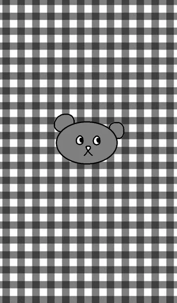 [LINE着せ替え] グレーベアの画像1