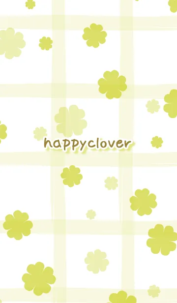 [LINE着せ替え] happycloverの画像1