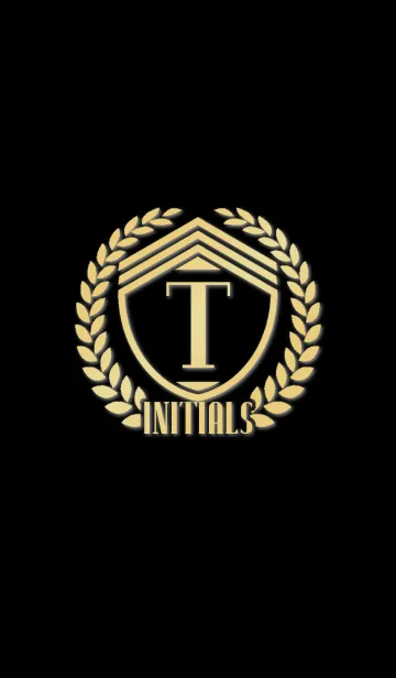 [LINE着せ替え] 大人のInitials 5 "T"(j)の画像1