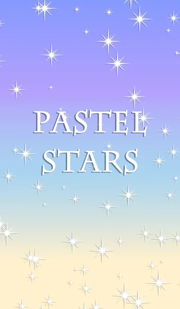 [LINE着せ替え] パステル スターズ スタイルの画像1