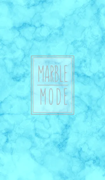 Marble mode Marine blue～大人の大理石のLINE着せ替え