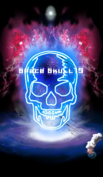 [LINE着せ替え] Space Skull15の画像1