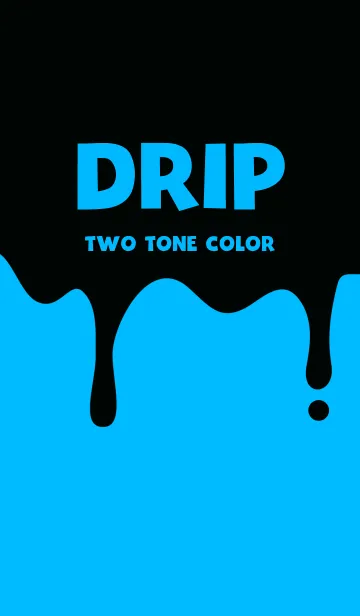 [LINE着せ替え] ドリップ 2トーン カラー スタイル 17の画像1