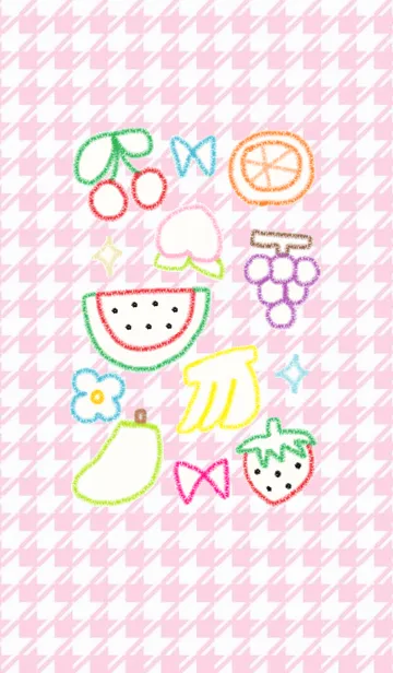 クレヨン フルーツの着せ替えメイン画像