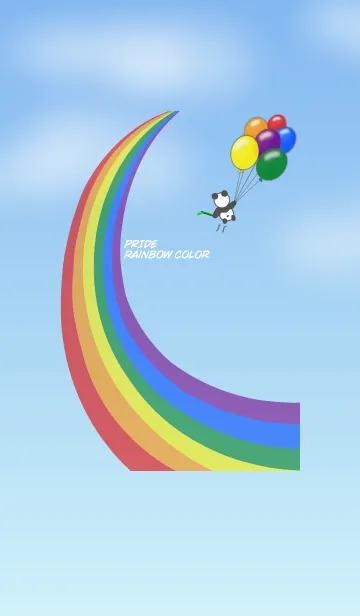 [LINE着せ替え] PRIDE RAINBOW COLORの画像1