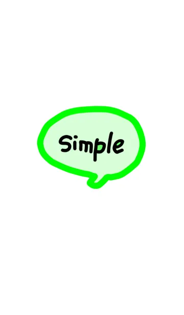 simple【みどり】の着せ替えメイン画像