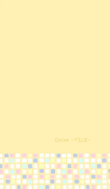 Color -TILE- 08の着せ替えメイン画像
