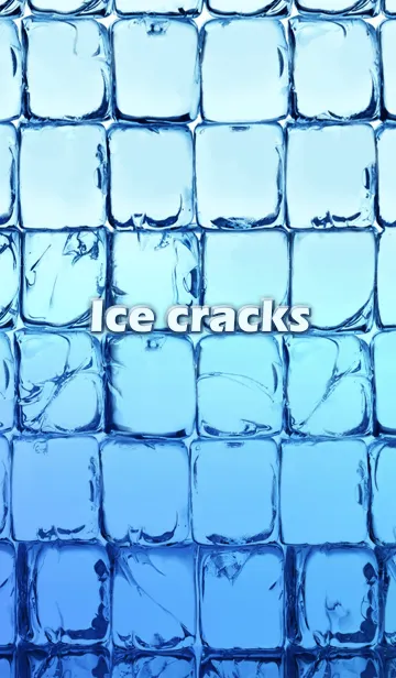 [LINE着せ替え] Ice cracks ～氷の世界～の画像1