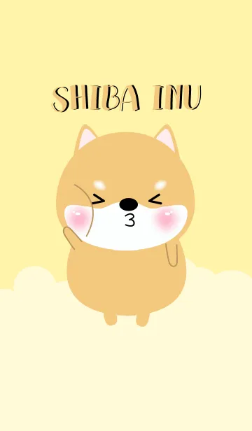 [LINE着せ替え] Pretty Shiba Inu Dog Theme (jp)の画像1