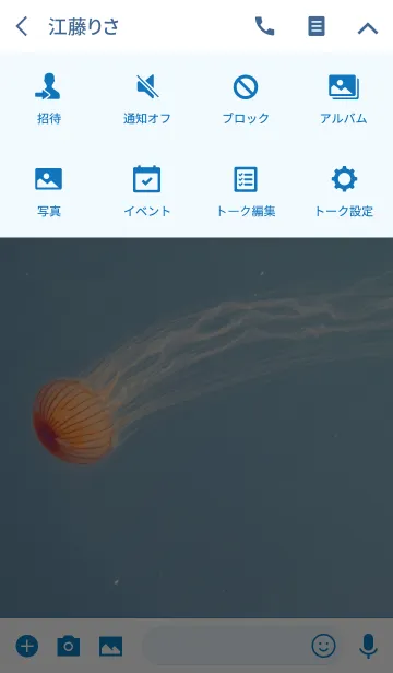[LINE着せ替え] アカクラゲの画像4