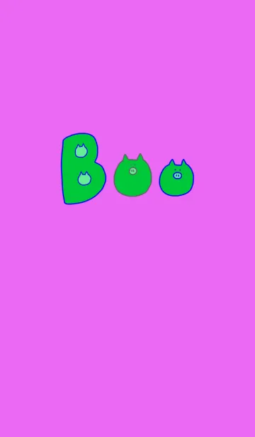 Boo #2+6のLINE着せ替え