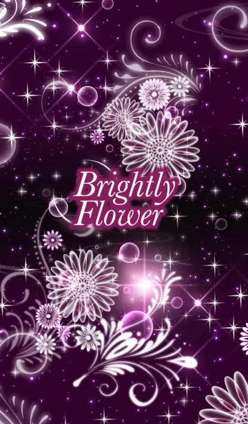 [LINE着せ替え] Brightly Flowerの画像1