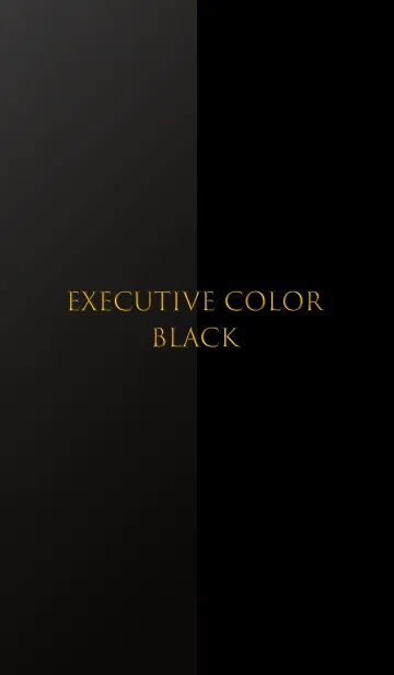 [LINE着せ替え] Executive Color Blackの画像1