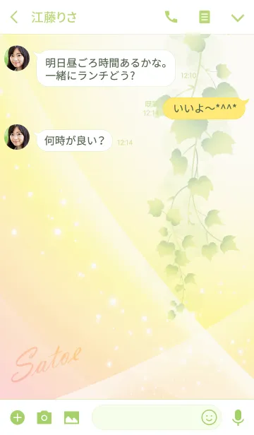 [LINE着せ替え] No.982さとえの幸運を導く大人綺麗な着替えの画像3