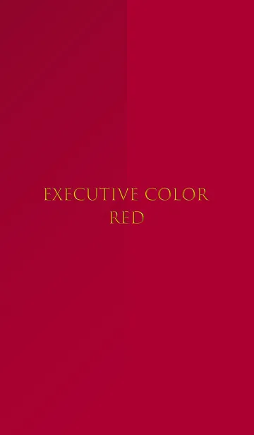 [LINE着せ替え] Executive Color Redの画像1